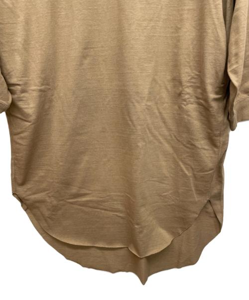 Americana（アメリカーナ）Americana (アメリカーナ) 長袖ワンピース ベージュ サイズ:FREEの古着・服飾アイテム
