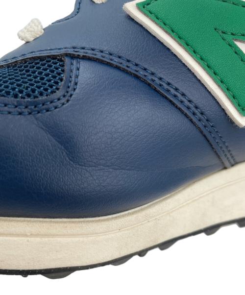 NEW BALANCE（ニューバランス）NEW BALANCE (ニューバランス) スパイクレス ゴルフシューズ ネイビー×グリーン サイズ:27cmの古着・服飾アイテム