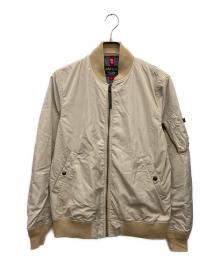 ALPHA INDUSTRIES（アルファインダストリーズ）の古着「フライトジャケット」｜ベージュ