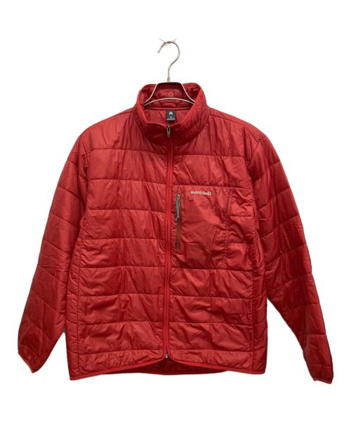 mont-bell（モンベル）mont-bell (モンベル) 中綿ジャケット レッド サイズ:Mの古着・服飾アイテム