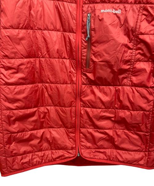 mont-bell（モンベル）mont-bell (モンベル) 中綿ジャケット レッド サイズ:Mの古着・服飾アイテム