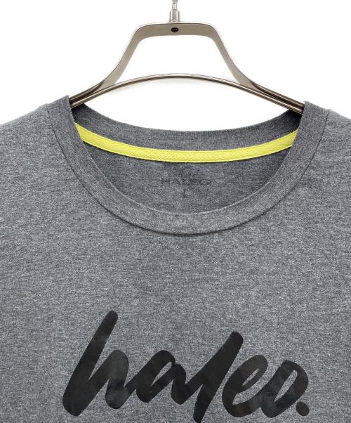 Haleo（ハレオ）HALEO (ハレオ) 半袖カットソー グレー サイズ:Lの古着・服飾アイテム