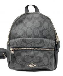 COACH（コーチ）の古着「リュック」｜グレー