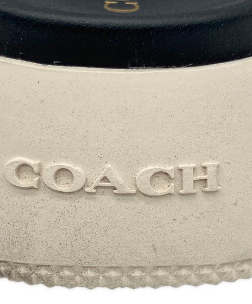 COACH（コーチ）COACH (コーチ) グウェン シグネチャー ダブルストラップ サンダル ブラック サイズ:US8の古着・服飾アイテム