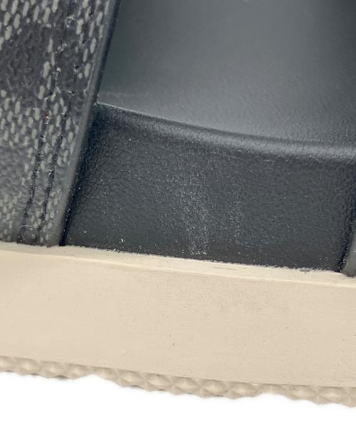 COACH（コーチ）COACH (コーチ) グウェン シグネチャー ダブルストラップ サンダル ブラック サイズ:US8の古着・服飾アイテム