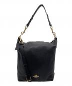 COACHコーチ）の古着「2WAYショルダーバッグ」｜ブラック