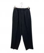 UNITED TOKYOユナイテッドトーキョー）の古着「COLD DRY PLEATS シームレスイージーパンツ」｜ブラック
