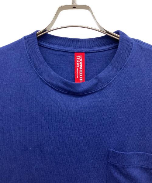 LOOPWHEELER BEAMS（ループウィラー × ビームス）LOOPWHEELER BEAMS (ループウィラー × ビームス) 半袖カットソー パープル サイズ:XLの古着・服飾アイテム