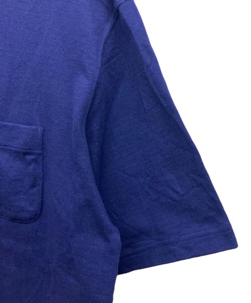 LOOPWHEELER BEAMS（ループウィラー × ビームス）LOOPWHEELER BEAMS (ループウィラー × ビームス) 半袖カットソー パープル サイズ:XLの古着・服飾アイテム