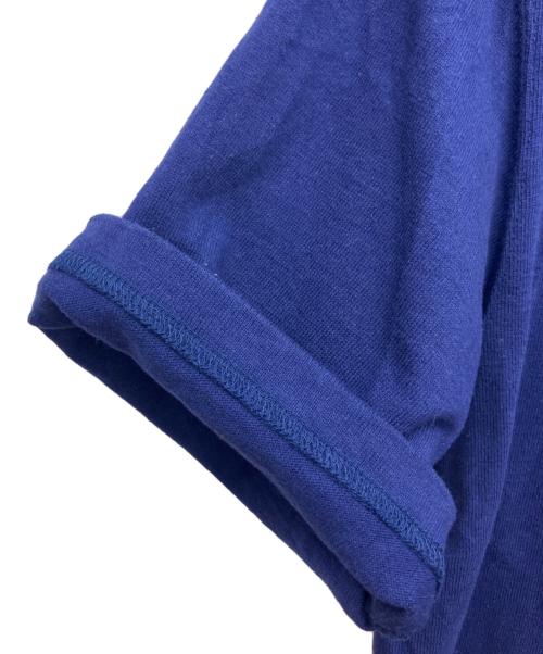 LOOPWHEELER BEAMS（ループウィラー × ビームス）LOOPWHEELER BEAMS (ループウィラー × ビームス) 半袖カットソー パープル サイズ:XLの古着・服飾アイテム