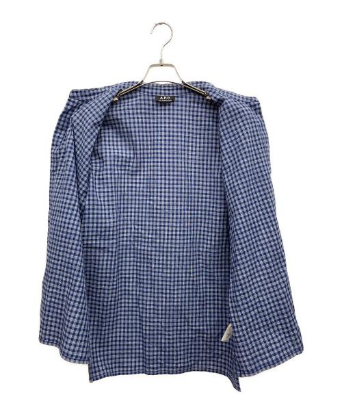 A.P.C.（アーペーセー）A.P.C. (アーペーセー) 半袖シャツ ネイビー サイズ:Sの古着・服飾アイテム