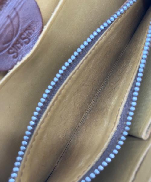 新進工房（シンシンコウボウ）新進工房 (シンシンコウボウ) 長財布 ブラウンの古着・服飾アイテム
