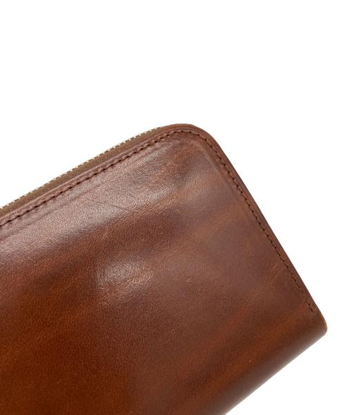 新進工房（シンシンコウボウ）新進工房 (シンシンコウボウ) 長財布 ブラウンの古着・服飾アイテム