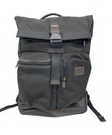 TUMI（トゥミ）の古着「ロールトップバックパック」｜ブラック