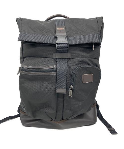 TUMI（トゥミ）TUMI (トゥミ) ロールトップバックパック ブラックの古着・服飾アイテム
