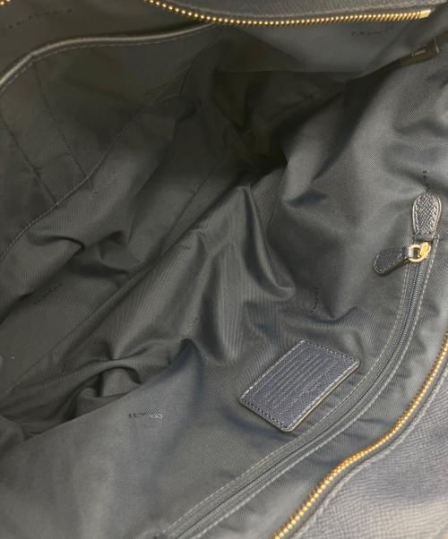 COACH（コーチ）COACH (コーチ) トートバッグ ネイビーの古着・服飾アイテム