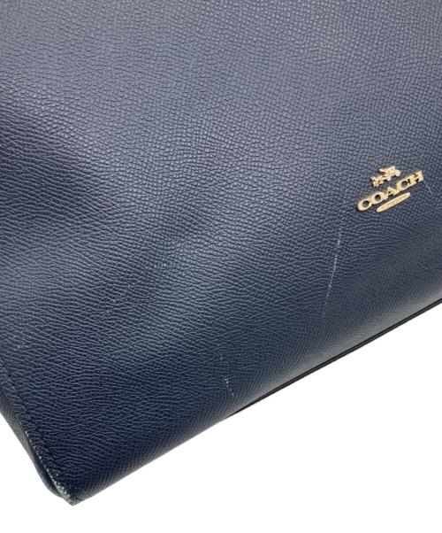 COACH（コーチ）COACH (コーチ) トートバッグ ネイビーの古着・服飾アイテム