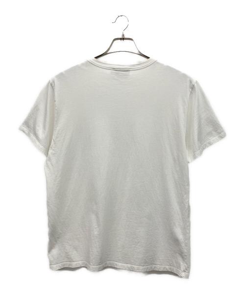 maison kitsune（メゾンキツネ）maison kitsune (メゾンキツネ) 半袖カットソー ホワイト サイズ:Mの古着・服飾アイテム
