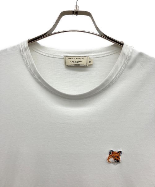 maison kitsune（メゾンキツネ）maison kitsune (メゾンキツネ) 半袖カットソー ホワイト サイズ:Mの古着・服飾アイテム
