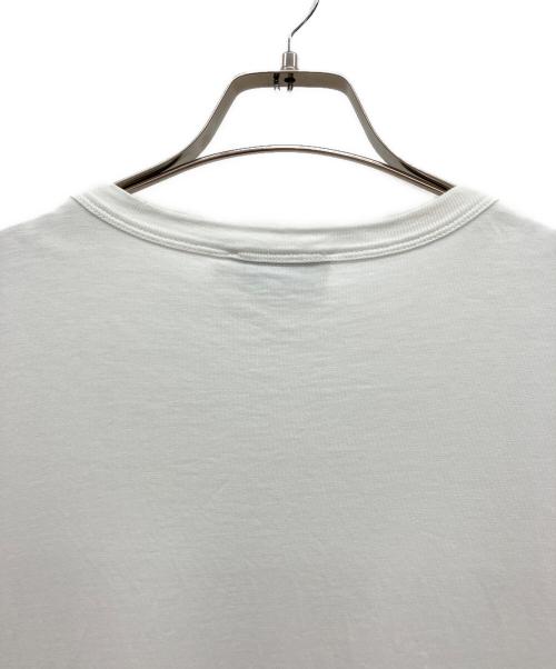 maison kitsune（メゾンキツネ）maison kitsune (メゾンキツネ) 半袖カットソー ホワイト サイズ:Mの古着・服飾アイテム