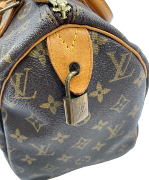 LOUIS VUITTON（ルイ ヴィトン）LOUIS VUITTON (ルイ ヴィトン) スピーディ30 ハンドバッグ ブラウンの古着・服飾アイテム