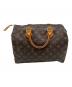 LOUIS VUITTON (ルイ ヴィトン) スピーディ30 ハンドバッグ ブラウン：80000円