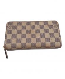 LOUIS VUITTON（ルイ ヴィトン）の古着「ジッピー・ウォレット　ダミエ・アズール　長財布」