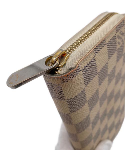 LOUIS VUITTON（ルイ ヴィトン）LOUIS VUITTON (ルイ ヴィトン) ジッピー・ウォレット　ダミエ・アズール　長財布の古着・服飾アイテム