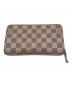 LOUIS VUITTON (ルイ ヴィトン) ジッピー・ウォレット　ダミエ・アズール　長財布：10000円