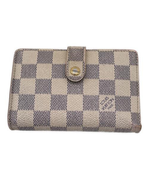 LOUIS VUITTON（ルイ ヴィトン）LOUIS VUITTON (ルイ ヴィトン) ポルトフォイユ・ヴィエノワ　ダミエ・アズール　2つ折り財布の古着・服飾アイテム