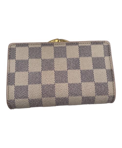 LOUIS VUITTON（ルイ ヴィトン）LOUIS VUITTON (ルイ ヴィトン) ポルトフォイユ・ヴィエノワ　ダミエ・アズール　2つ折り財布の古着・服飾アイテム