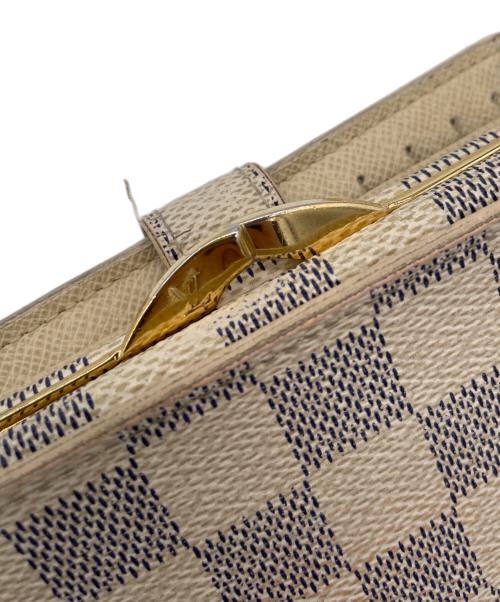 LOUIS VUITTON（ルイ ヴィトン）LOUIS VUITTON (ルイ ヴィトン) ポルトフォイユ・ヴィエノワ　ダミエ・アズール　2つ折り財布の古着・服飾アイテム