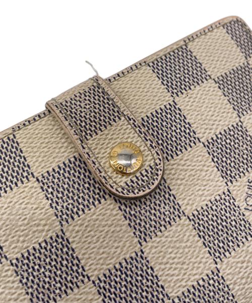 LOUIS VUITTON（ルイ ヴィトン）LOUIS VUITTON (ルイ ヴィトン) ポルトフォイユ・ヴィエノワ　ダミエ・アズール　2つ折り財布の古着・服飾アイテム