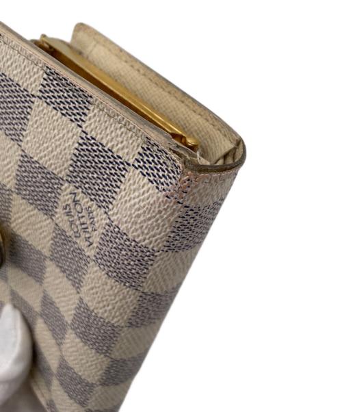 LOUIS VUITTON（ルイ ヴィトン）LOUIS VUITTON (ルイ ヴィトン) ポルトフォイユ・ヴィエノワ　ダミエ・アズール　2つ折り財布の古着・服飾アイテム
