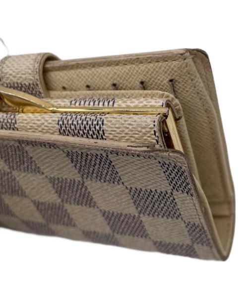 LOUIS VUITTON（ルイ ヴィトン）LOUIS VUITTON (ルイ ヴィトン) ポルトフォイユ・ヴィエノワ　ダミエ・アズール　2つ折り財布の古着・服飾アイテム