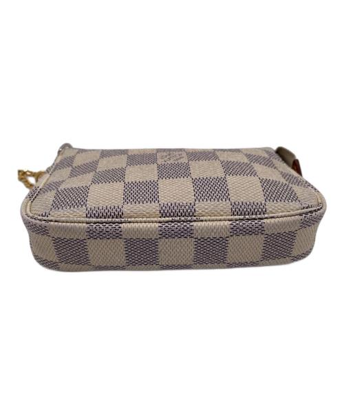 LOUIS VUITTON（ルイ ヴィトン）LOUIS VUITTON (ルイ ヴィトン) ミニ・ポシェット・アクセソワール　ダミエ・アズール　ハンドポーチの古着・服飾アイテム