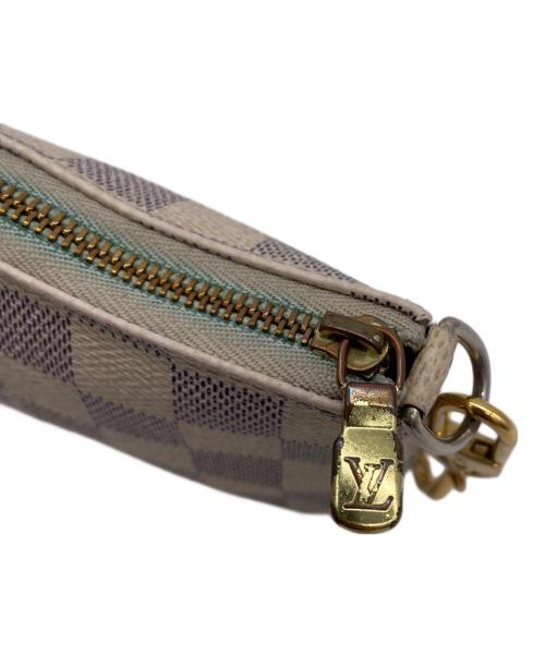 LOUIS VUITTON（ルイ ヴィトン）LOUIS VUITTON (ルイ ヴィトン) ミニ・ポシェット・アクセソワール　ダミエ・アズール　ハンドポーチの古着・服飾アイテム