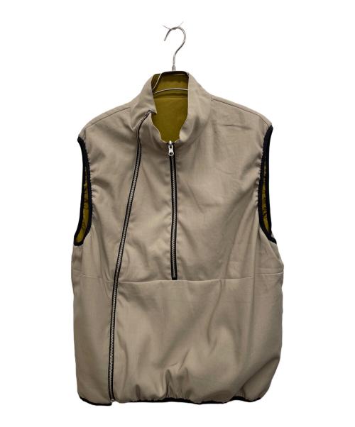 jieda（ジエダ）Jieda (ジエダ) リバーシブルベスト カーキ サイズ:2の古着・服飾アイテム