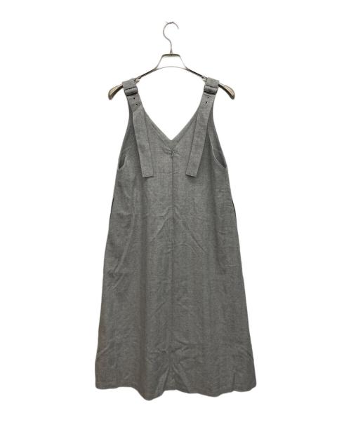 pasione（パッショーネ）pasione (パッショーネ) ノースリーブワンピース グレー サイズ:38の古着・服飾アイテム