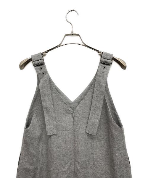 pasione（パッショーネ）pasione (パッショーネ) ノースリーブワンピース グレー サイズ:38の古着・服飾アイテム