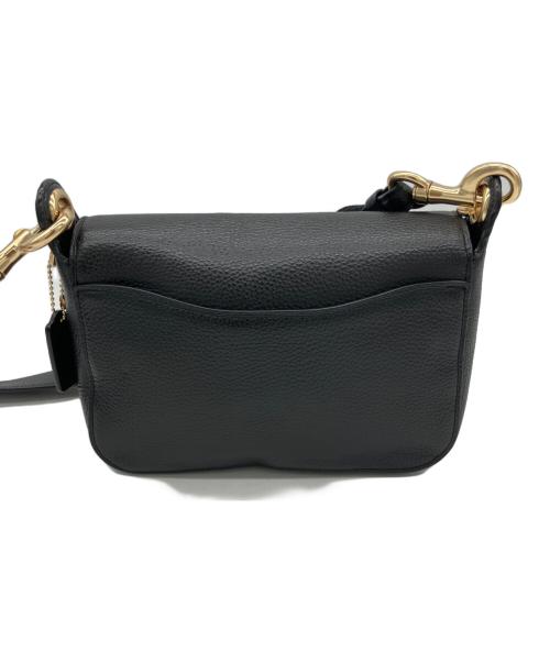 COACH（コーチ）COACH (コーチ) ショルダーバッグ ブラック×ブラウンの古着・服飾アイテム