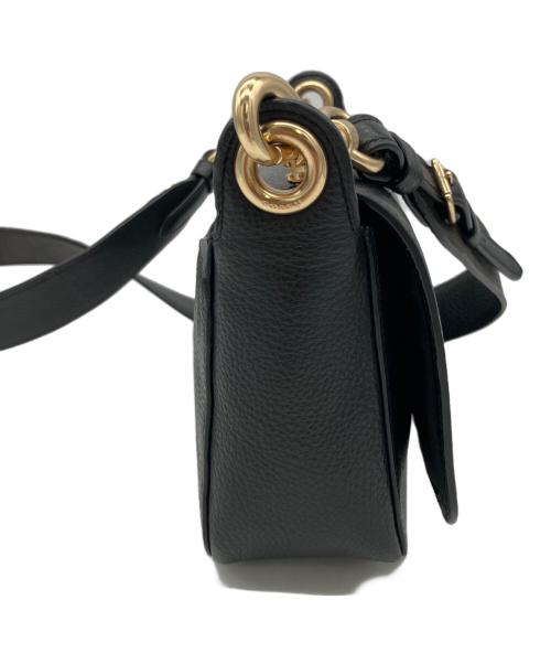 COACH（コーチ）COACH (コーチ) ショルダーバッグ ブラック×ブラウンの古着・服飾アイテム