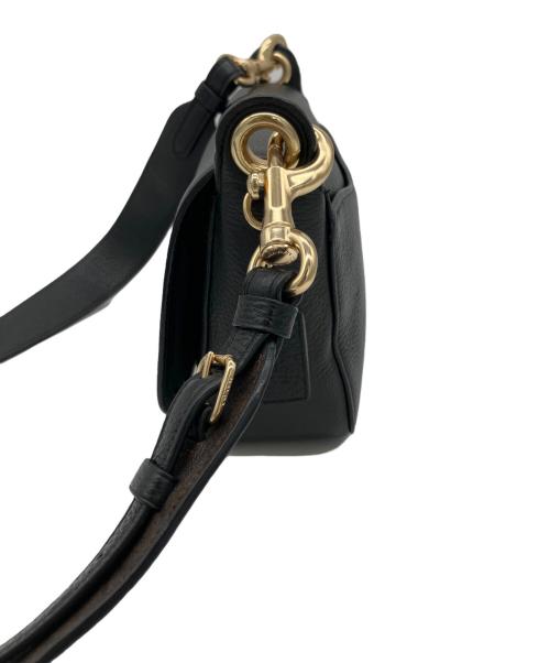 COACH（コーチ）COACH (コーチ) ショルダーバッグ ブラック×ブラウンの古着・服飾アイテム