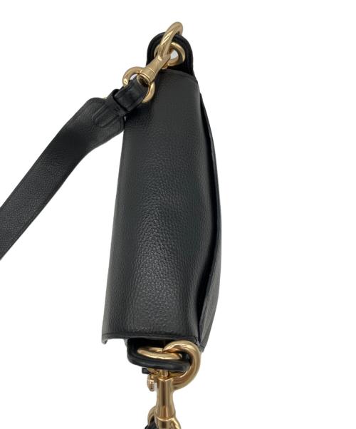 COACH（コーチ）COACH (コーチ) ショルダーバッグ ブラック×ブラウンの古着・服飾アイテム