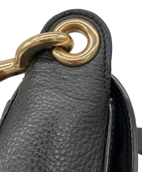 COACH（コーチ）COACH (コーチ) ショルダーバッグ ブラック×ブラウンの古着・服飾アイテム
