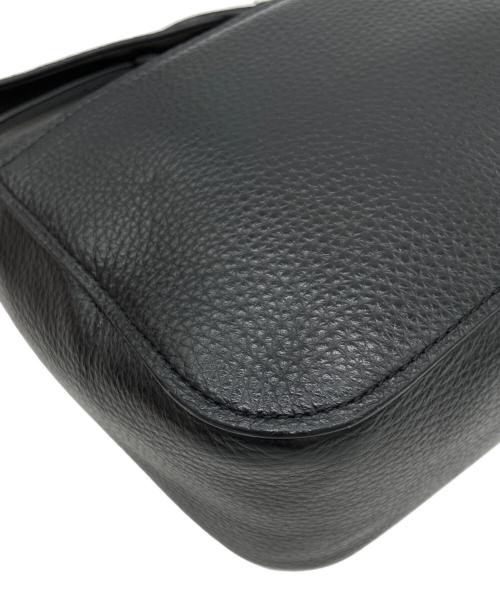 COACH（コーチ）COACH (コーチ) ショルダーバッグ ブラック×ブラウンの古着・服飾アイテム