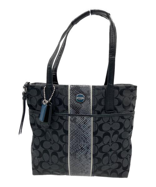 COACH（コーチ）COACH (コーチ) トートバッグ ブラックの古着・服飾アイテム