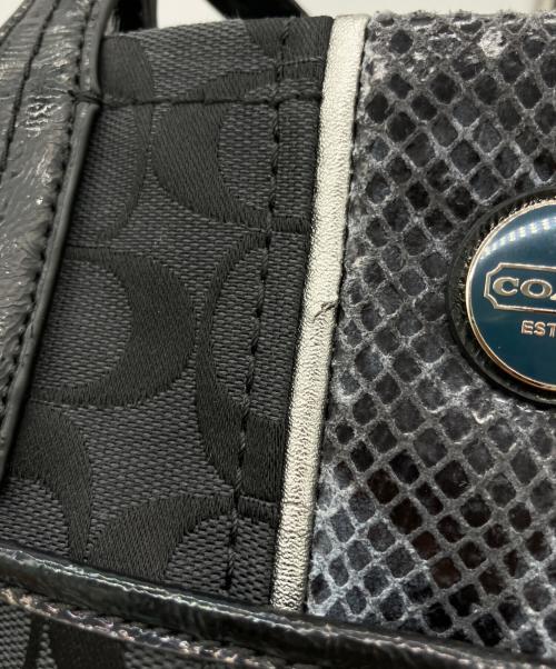 COACH（コーチ）COACH (コーチ) トートバッグ ブラックの古着・服飾アイテム