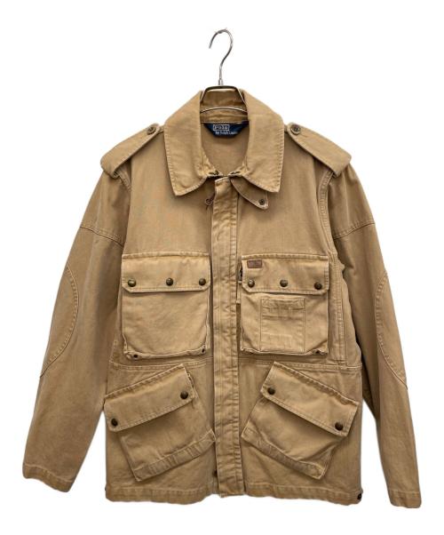 POLO RALPH LAUREN（ポロ・ラルフローレン）POLO RALPH LAUREN (ポロ・ラルフローレン) パラトルーパージャケット ベージュ サイズ:Mの古着・服飾アイテム