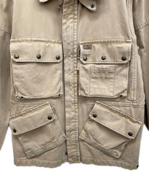 POLO RALPH LAUREN（ポロ・ラルフローレン）POLO RALPH LAUREN (ポロ・ラルフローレン) パラトルーパージャケット ベージュ サイズ:Mの古着・服飾アイテム